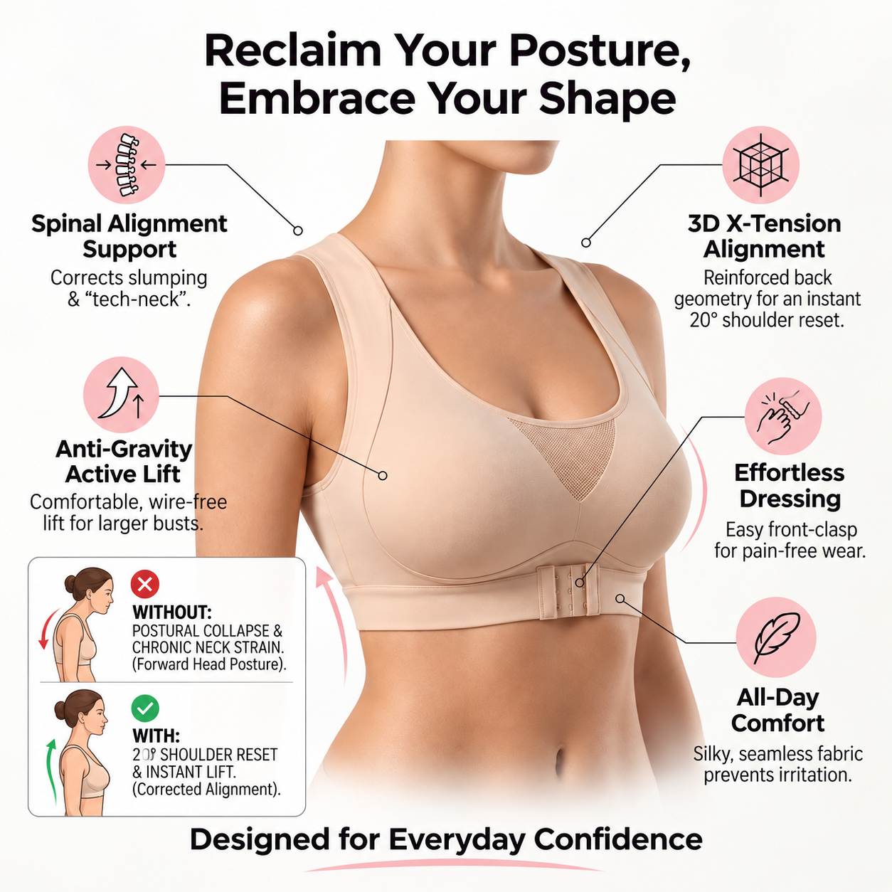 Posture Support Bra