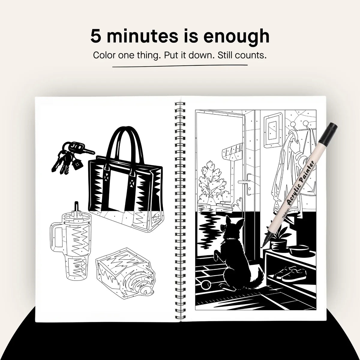 One Color Coloring Book - New Chapter Edition®