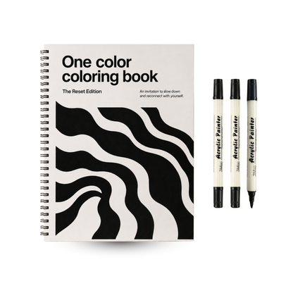One Color Coloring Book - The Reset Edition®
