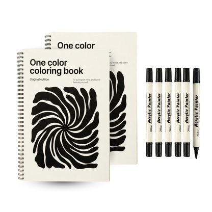 One Color Coloring Book - New Chapter Edition®