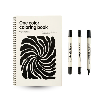 One Color Coloring Book - New Chapter Edition®