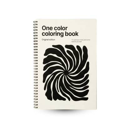 One Color Coloring Book - New Chapter Edition®