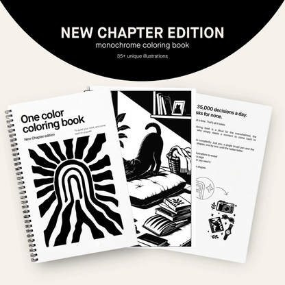 One Color Coloring Book - New Chapter Edition®