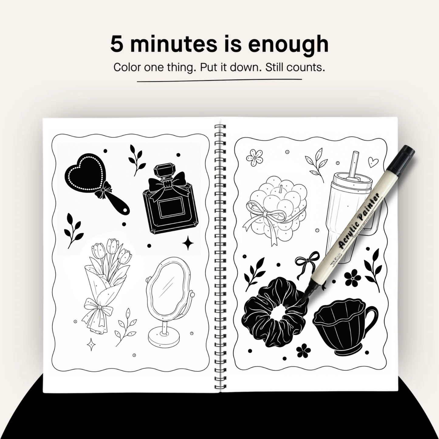 One Color Coloring Book - The Reset Edition®