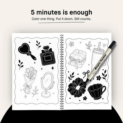 One Color Coloring Book - The Reset Edition®