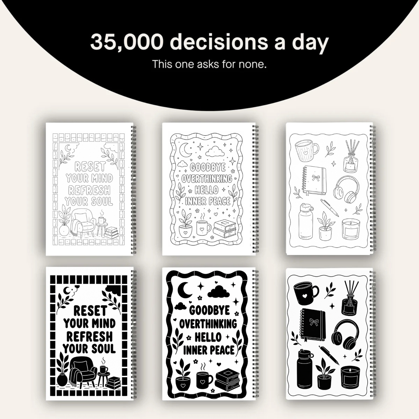 One Color Coloring Book - The Reset Edition®