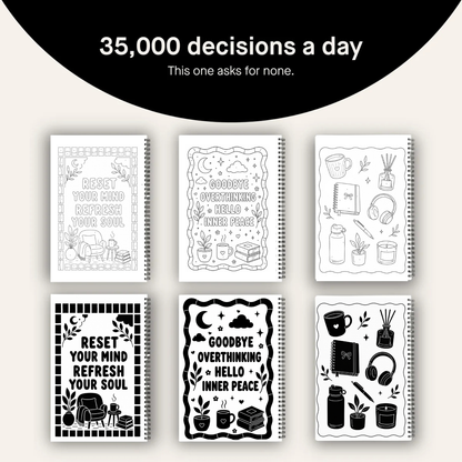 One Color Coloring Book - The Reset Edition®